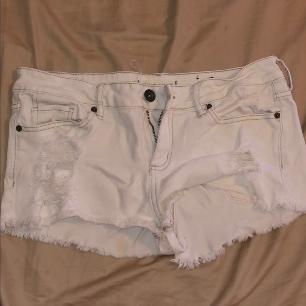 White shorts
